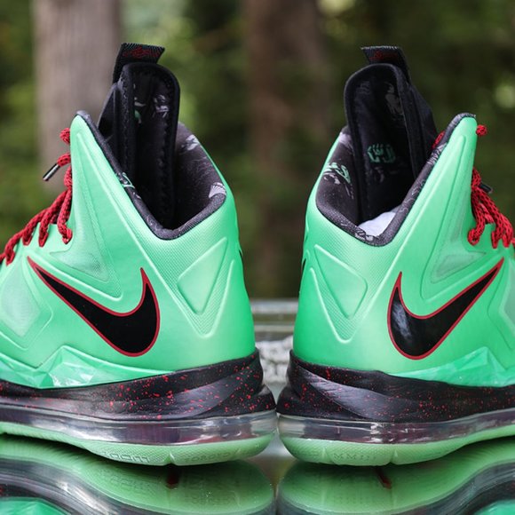 Nike LeBron 10 X Cutting Jade Men\'s Size 8.5 main image 4